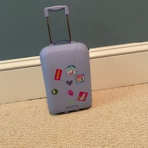 american girl suitcase